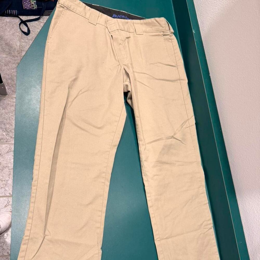 Dickies tan work pants size